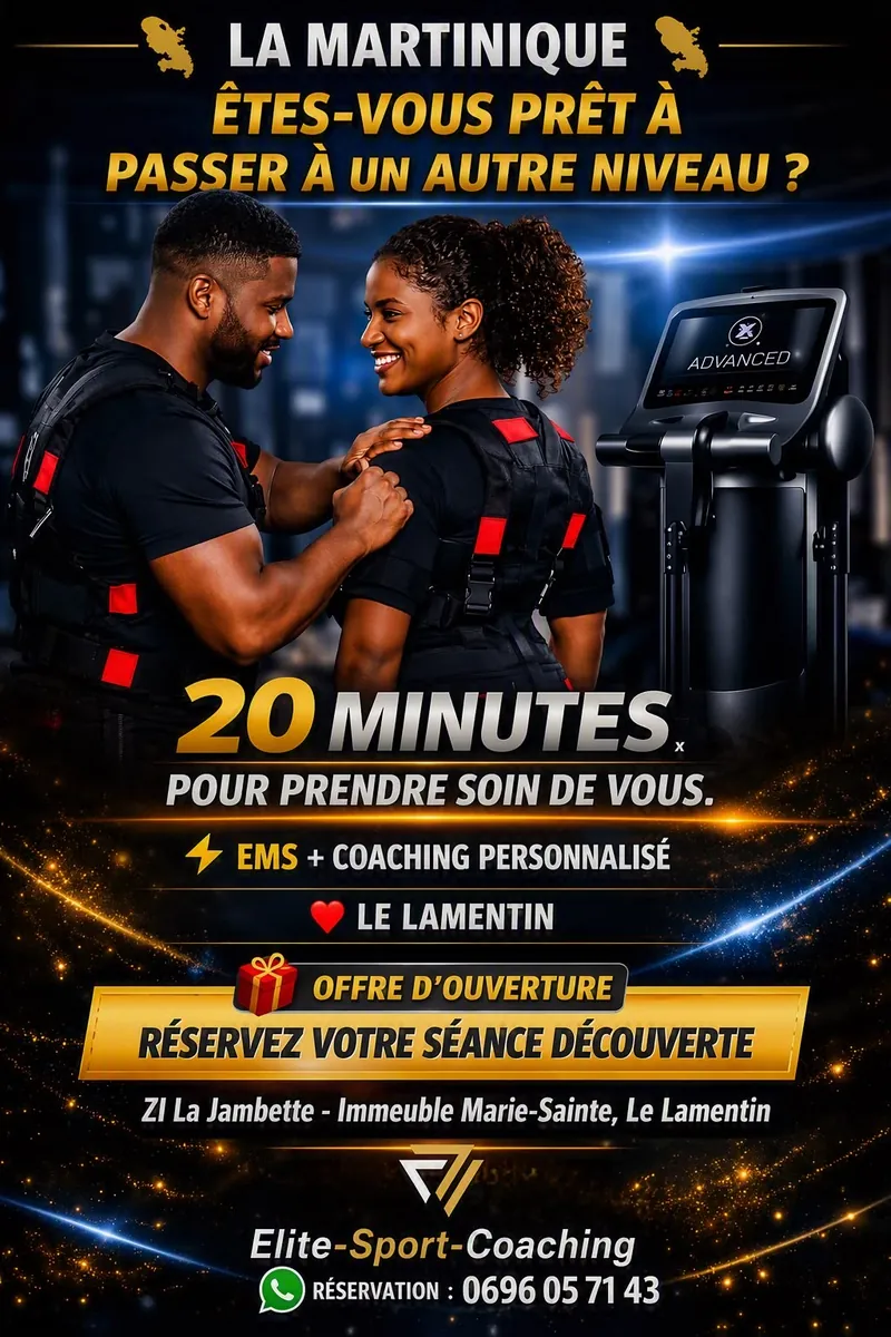 Affiche : 20 minutes pour prendre soin de vous, offre d'ouverture